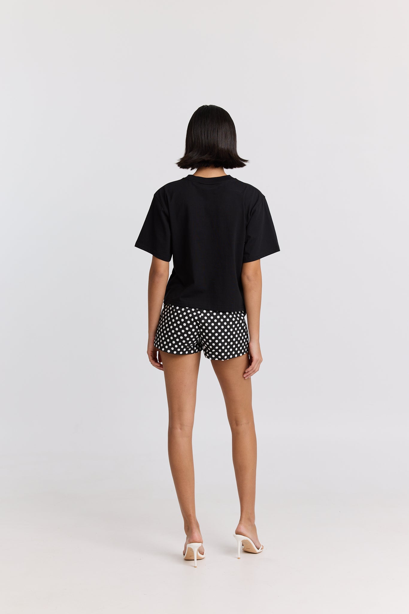 Italy Boxy Crop Tee