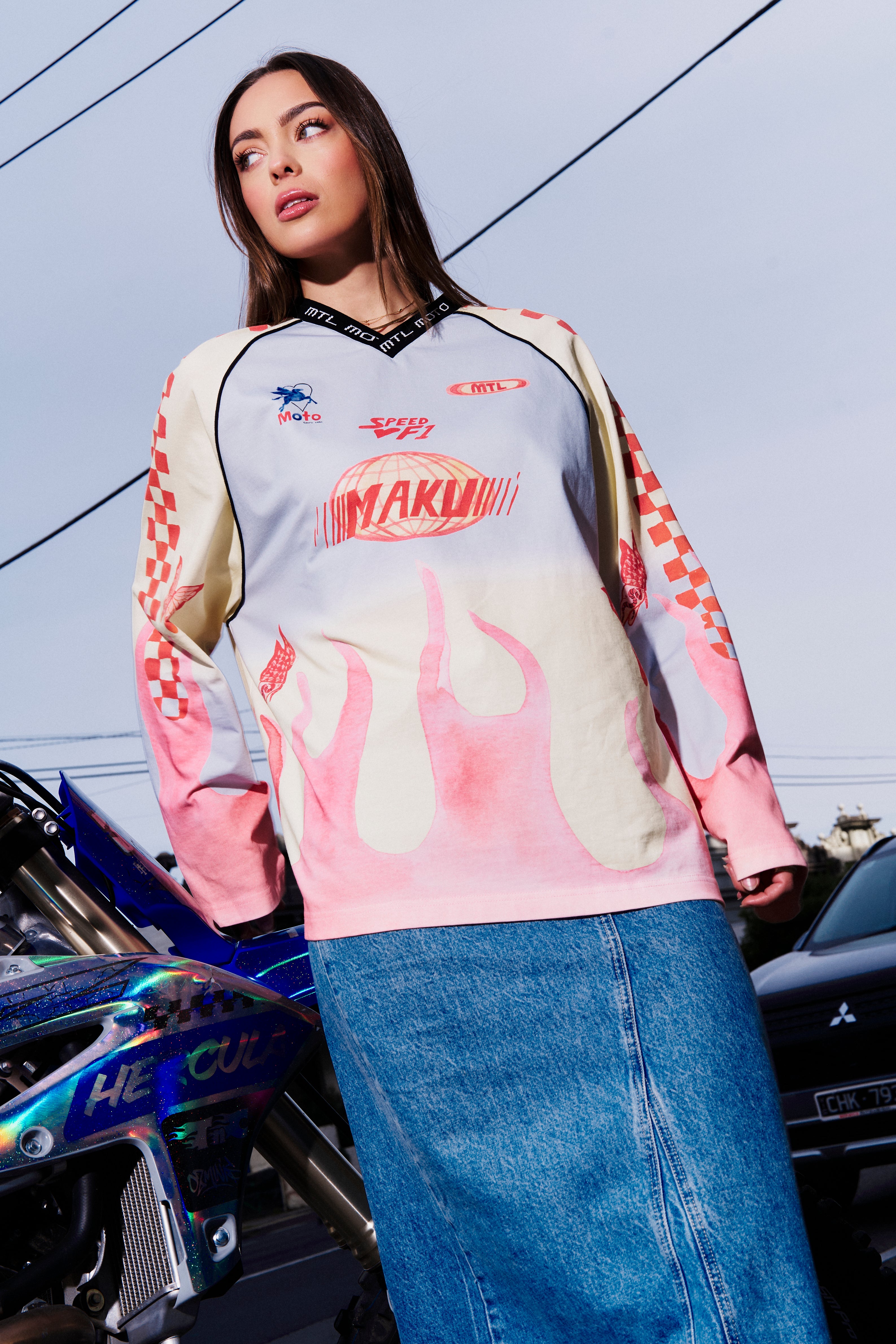 MTL Moto Long sleeve - MAKU THE LABEL 