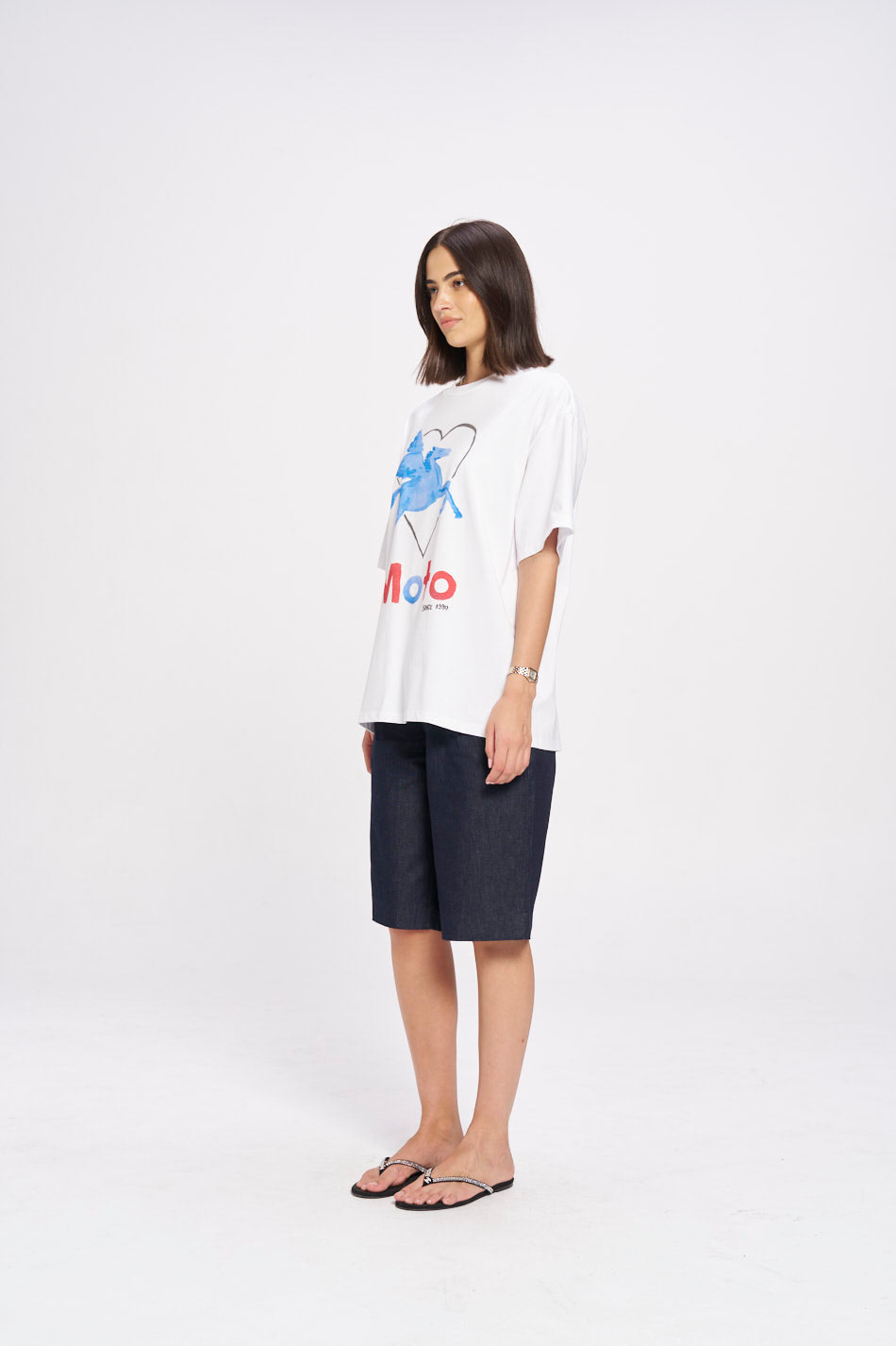 MTL Moto Oversize T-shirt - MAKU THE LABEL 