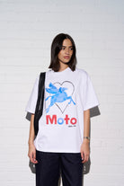 MTL Moto Oversize T-shirt - MAKU THE LABEL 