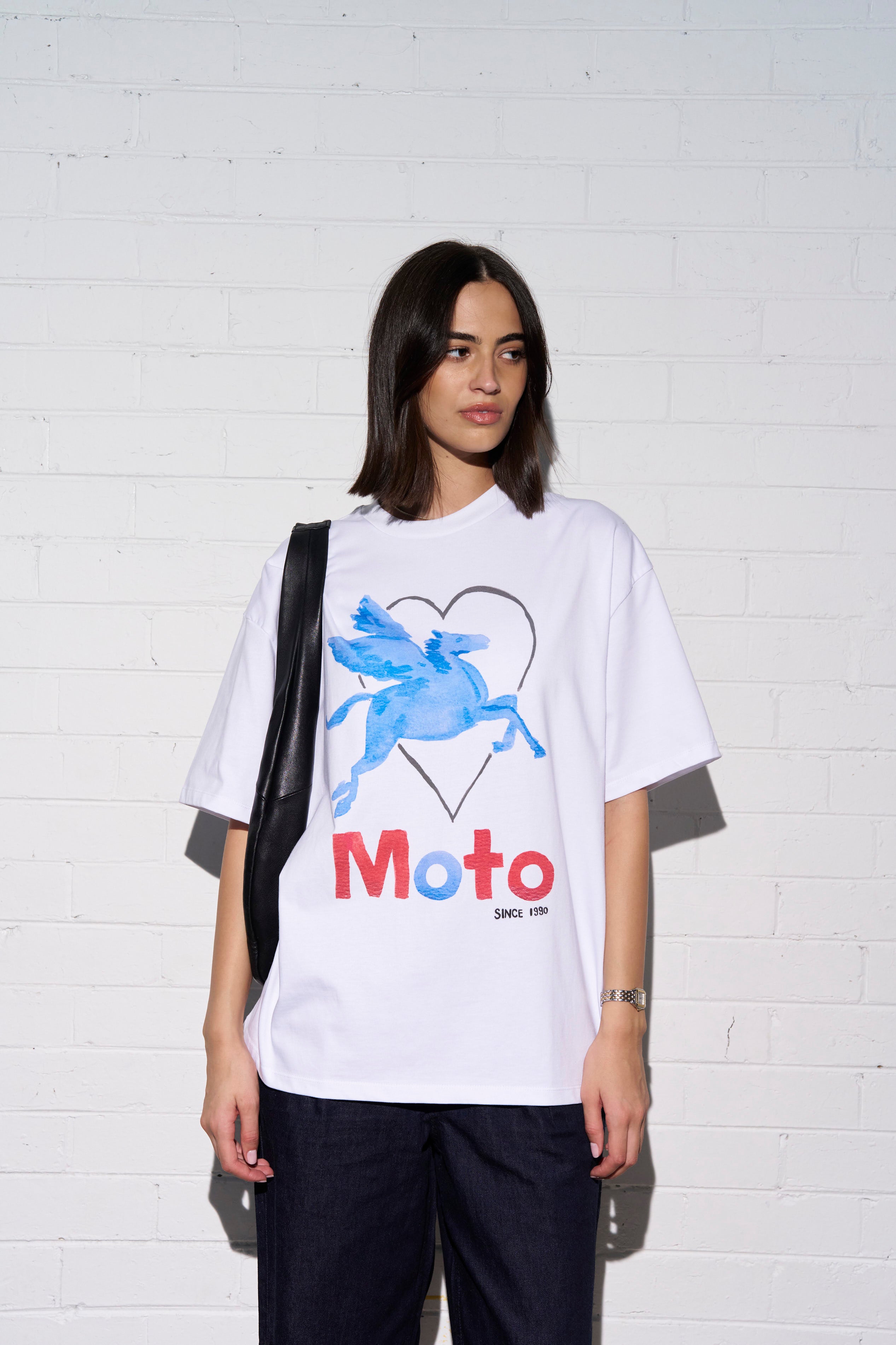 MTL Moto Oversize T-shirt - MAKU THE LABEL 