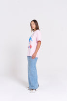 MTL Moto T-shirt Pink - MAKU THE LABEL 