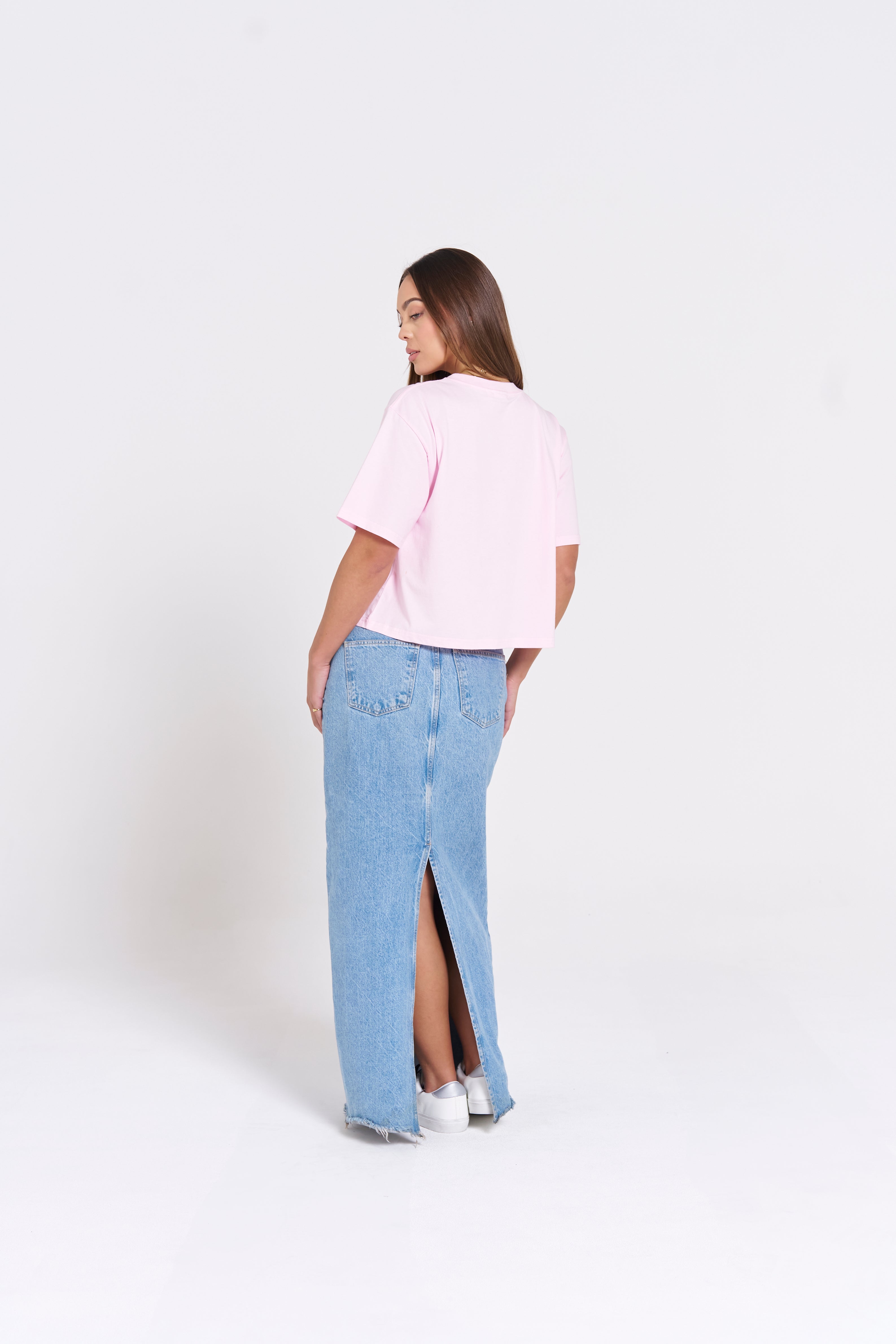 MTL Moto T-shirt Pink - MAKU THE LABEL 