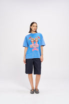 Mermaid La Sirene Oversize Tee - MAKU THE LABEL 