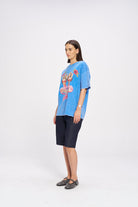 Mermaid La Sirene Oversize Tee - MAKU THE LABEL 