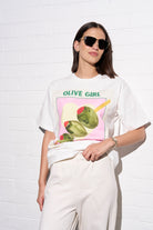 Olive Girl Oversize T-Shirt - MAKU THE LABEL 