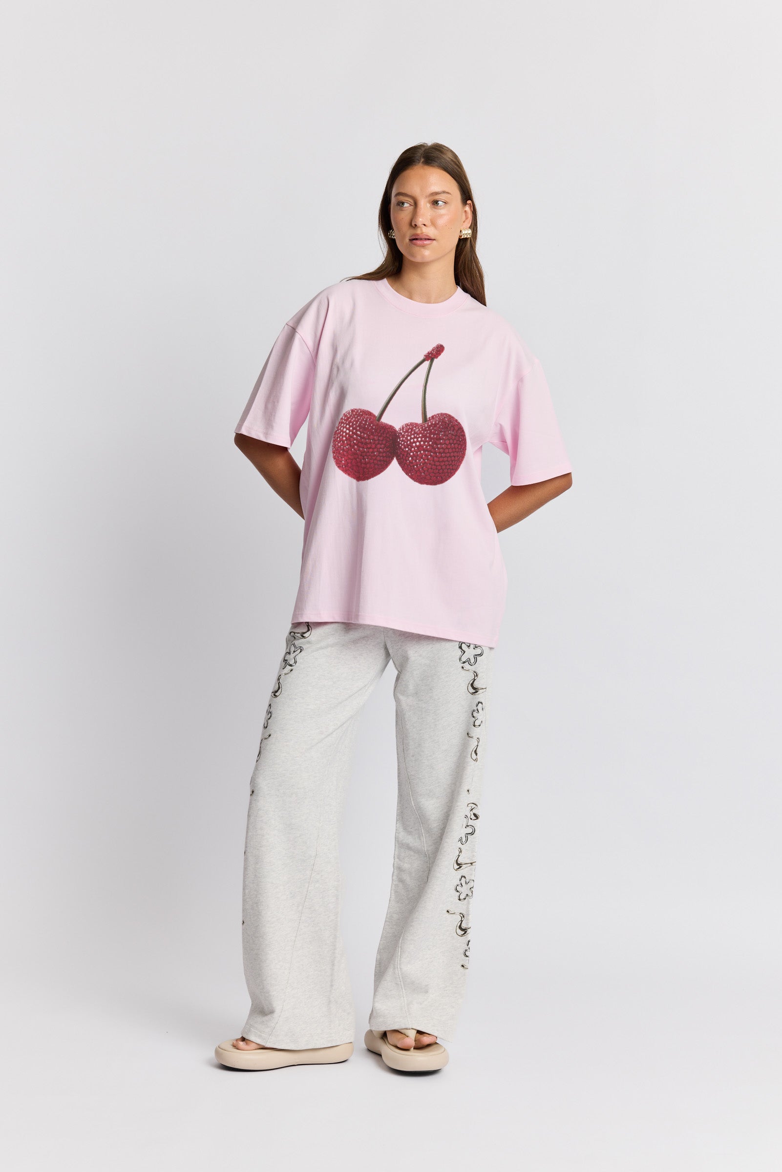 Cherry Baby Oversize Tee