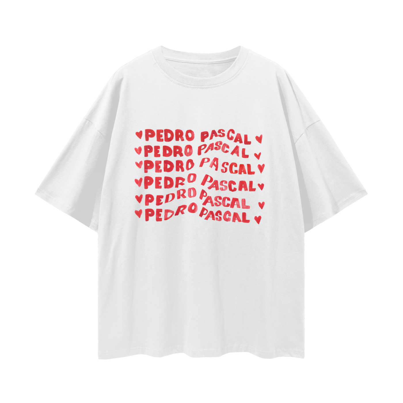 Pedro Pascal Oversize tee - MAKU THE LABEL 
