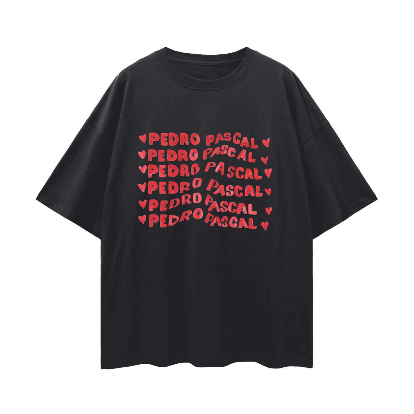Pedro Pascal Oversize tee - MAKU THE LABEL 