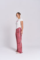 Pomegranate Linen Pants - Pre-Order Sold Out - MAKU THE LABEL 