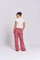 Pomegranate Linen Pants - Pre-Order Sold Out - MAKU THE LABEL 