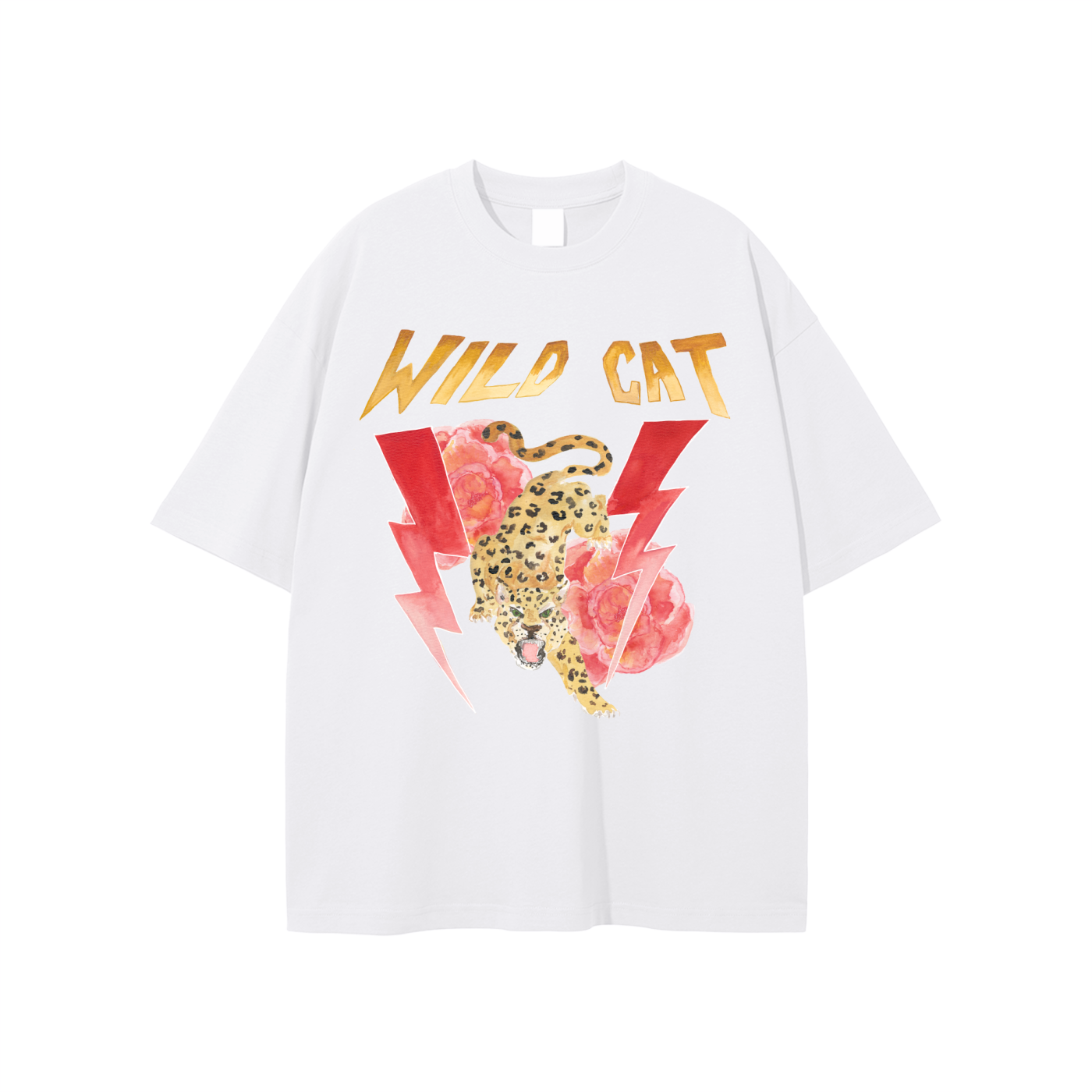 Special Edition Wild Cat Vintage Tee SR exclusive - MAKU THE LABEL 