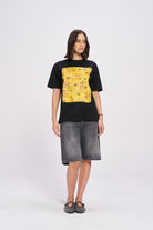 Sun Flower Oversize tee - MAKU THE LABEL 