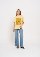 Sun Flower Oversize tee - MAKU THE LABEL 