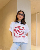 That's Hot Oversize Tee - MAKU THE LABEL 
