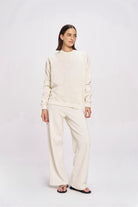 WELLNESS COLLECTIVE Fleece Crew - MAKU THE LABEL 