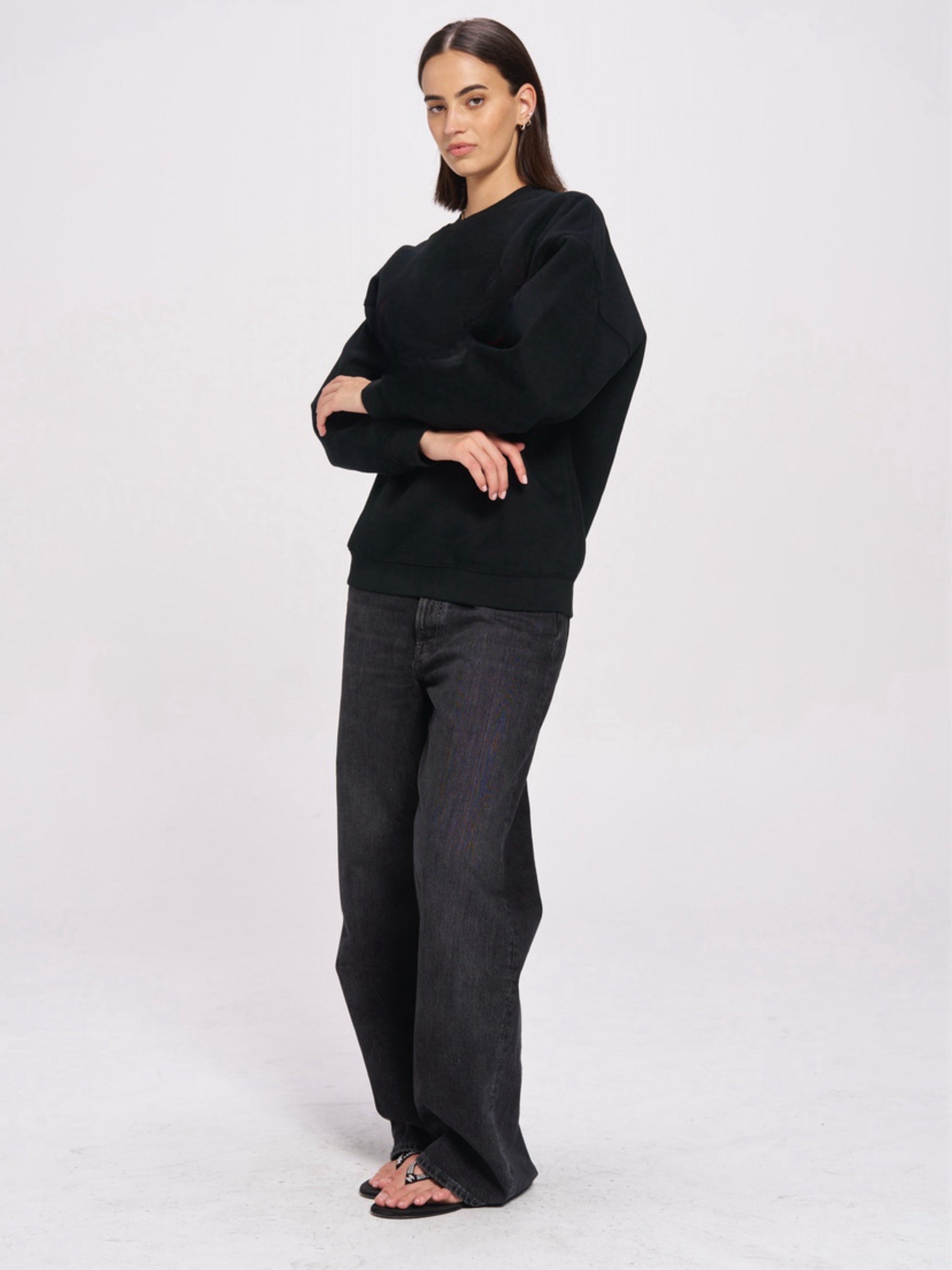 WELLNESS COLLECTIVE Fleece Crew - MAKU THE LABEL 