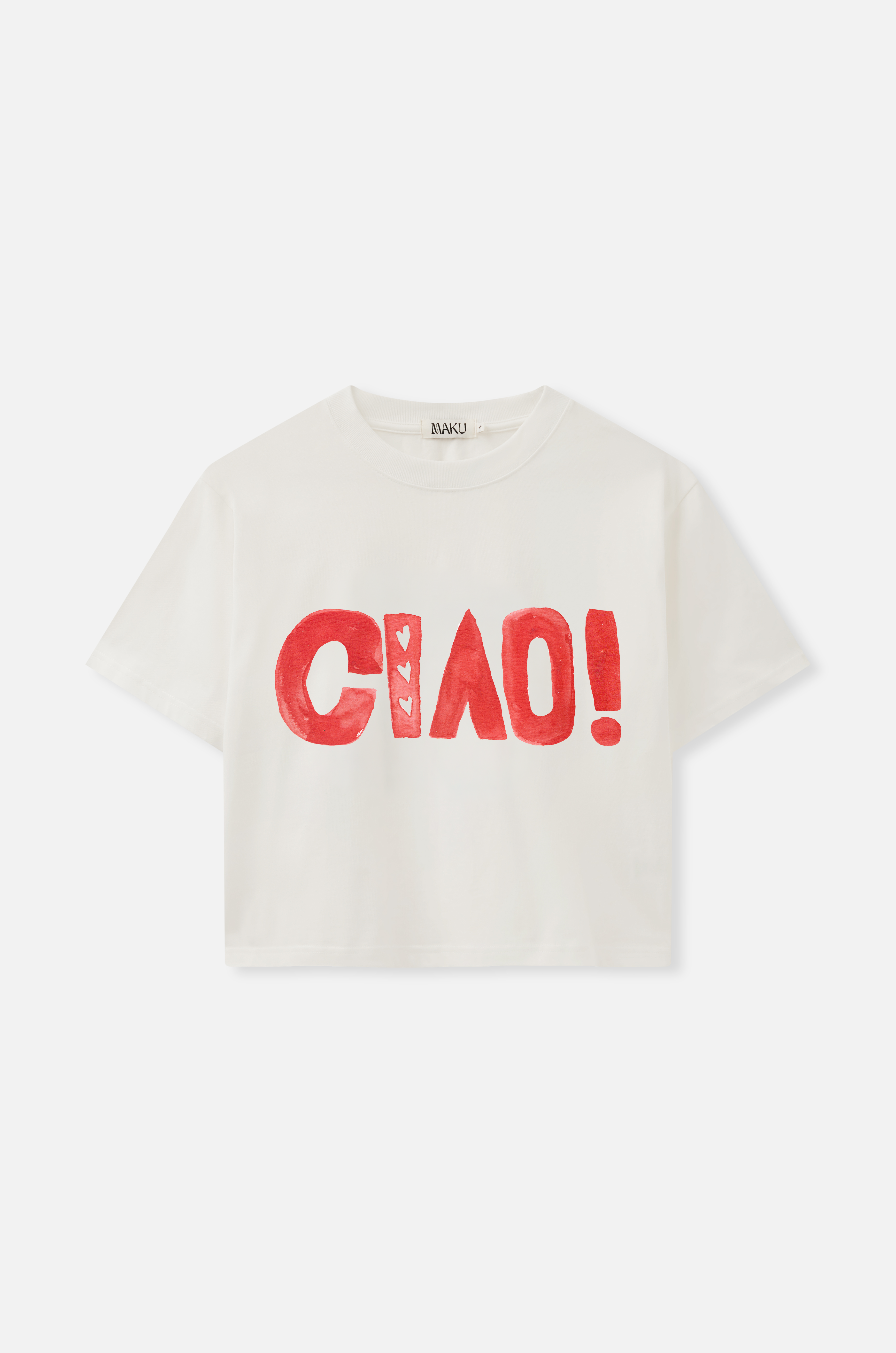 Ciao Boxy Crop Tee