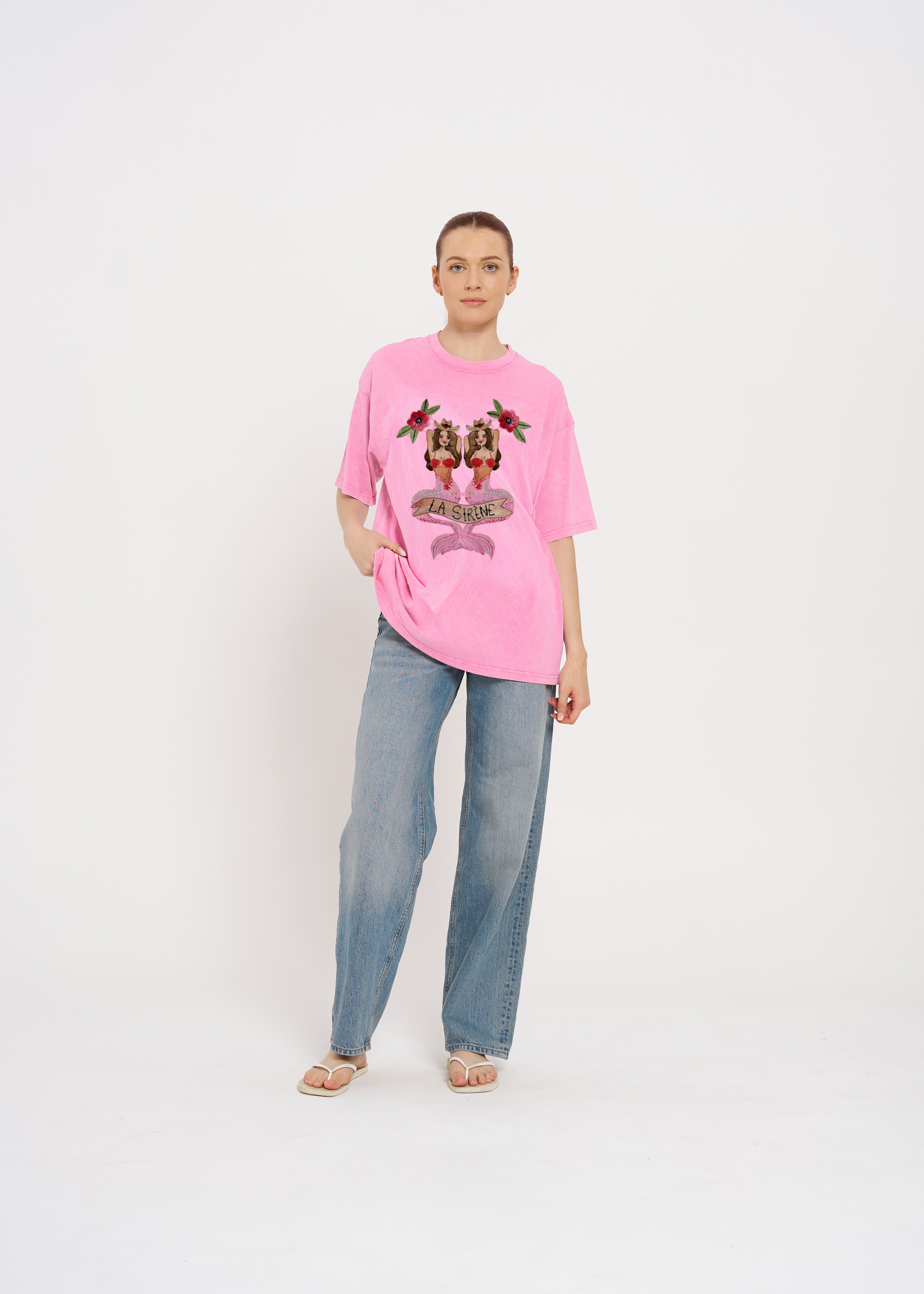 Mermaid La Sirene Oversize Tee